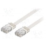 Cablu patch cord, Cat 6, lungime 15m, U/UTP, Goobay - 95157