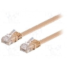 Cablu patch cord, Cat 6, lungime 15m, U/UTP, Goobay - 95883