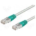 Cablu patch cord, Cat 6, lungime 1m, S/FTP, Goobay - 68456