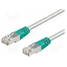 Cablu patch cord, Cat 6, lungime 1m, S/FTP, Goobay - 68456