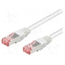 Cablu patch cord, Cat 6, lungime 1m, S/FTP, Goobay - 93502