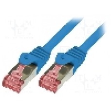 Cablu patch cord, Cat 6, lungime 1m, S/FTP, LOGILINK, CQ2036S, T125329