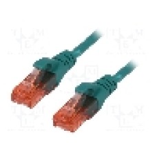 Cablu patch cord, Cat 6, lungime 1m, U/UTP, DIGITUS - DK-1612-010/G
