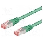Cablu patch cord, Cat 6, lungime 25m, S/FTP, Goobay - 95647