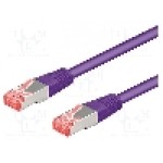 Cablu patch cord, Cat 6, lungime 25m, S/FTP, Goobay - 95653