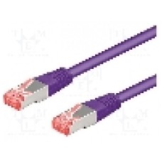 Cablu patch cord, Cat 6, lungime 25m, S/FTP, Goobay - 95653