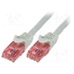 Cablu patch cord, Cat 6, lungime 2m, U/UTP, LOGILINK - CQ2052U