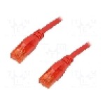 Cablu patch cord, Cat 6, lungime 3m, U/UTP, DIGITUS - DK-1612-030/R Cablu patch cord, Cat 6, lungime 3m, U/UTP, DIGITUS - DK-1612-030/R