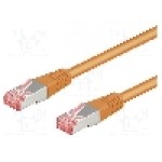 Cablu patch cord, Cat 6, lungime 5m, S/FTP, Goobay - 93475
