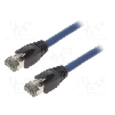 Cablu patch cord, Cat 8.1, lungime 0.5m, S/FTP, LOGILINK - CQ8026S
