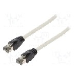 Cablu patch cord, Cat 8.1, lungime 10m, S/FTP, LOGILINK - CQ8092S