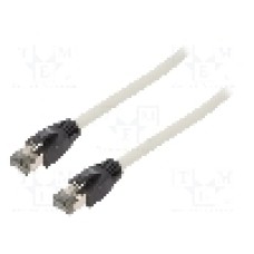 Cablu patch cord, Cat 8.1, lungime 10m, S/FTP, LOGILINK - CQ8092S