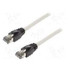 Cablu patch cord, Cat 8.1, lungime 1m, S/FTP, LOGILINK - CQ8032S