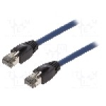 Cablu patch cord, Cat 8.1, lungime 1m, S/FTP, LOGILINK - CQ8036S