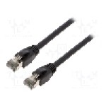 Cablu patch cord, Cat 8.1, lungime 5m, S/FTP, LOGILINK - CQ8073S