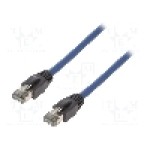 Cablu patch cord, Cat 8.1, lungime 5m, S/FTP, LOGILINK - CQ8076S