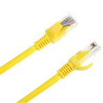 PATCHCORD UTP CAT 5E 2M GALBEN INTEX - KOM0125