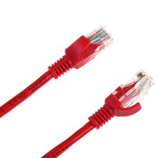 PATCHCORD UTP CAT 5E 2M ROSU INTEX - KOM0126