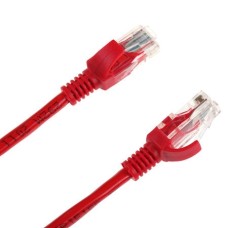 PATCHCORD UTP CAT 5E 3M ROSU INTEX - KOM0129
