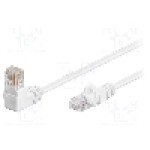 Patch cord Cat 5e, U/UTP, conexiune 1:1, 0.25m, Goobay - 94161
