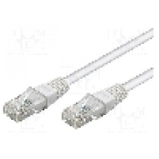Patch cord Cat 5e, U/UTP, conexiune 1:1, 1m, Goobay - 68501