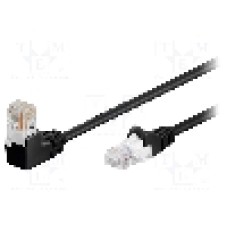 Patch cord Cat 5e, U/UTP, conexiune 1:1, 1m, Goobay - 94171