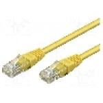 Patch cord Cat 5e, U/UTP, conexiune 1:1, 20m, Goobay - 68361