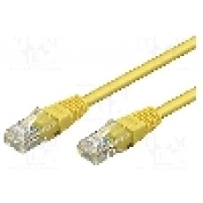 Patch cord Cat 5e, U/UTP, conexiune 1:1, 2m, Goobay - 68356