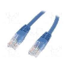 Patch cord Cat 5e, U/UTP, conexiune 1:1, 3m, QOLTEC - 52319