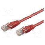 Patch cord Cat 5e, U/UTP, conexiune 1:1, 5m, Goobay - 68379