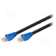 Patch cord Cat 6, U/UTP, conexiune 1:1, 10m, Goobay - 94389