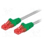Patch cord Cat 6, U/UTP, cross-over, 2m, Goobay - 68474