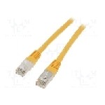Patch cord Cat 6a, S/FTP, conexiune 1:1, 3m, QOLTEC - 52316