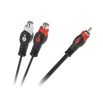 CABLU 1XRCA TATA - 2XRCA MAMA 3M - KPO3426-3 CABLU 1XRCA TATA - 2XRCA MAMA 3M - KPO3426-3