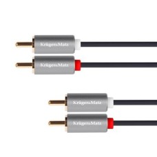 CABLU 2RCA - 2RCA 1.8M BASIC K&M - KM1209