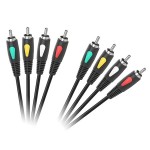 CABLU 4RCA-4RCA 1M ECO-LINE CABLETECH - KPO4003-1.0