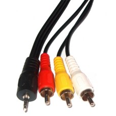 CABLU JACK 2.5MM 4CONTACTE -3 RCA - KPO2854-1.5