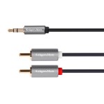 CABLU JACK 3.5 - 2RCA 1M BASIC K&M - KM1218