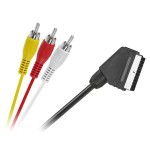 CABLU SCART-3RCA 3M - KPO2716-3