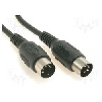 Cablu DIN - DIN, 1.2m, Goobay - 50020