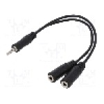 Cablu Jack - Jack, 200mm, LOGILINK - CA1046