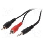 Cablu Jack - RCA, 10m, BQ CABLE - BQC-JPS2RP-1000