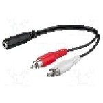 Cablu Jack - RCA, 1.4m, Goobay - 50442