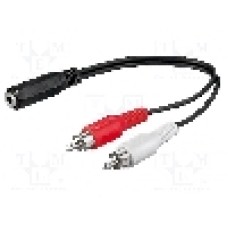 Cablu Jack - RCA, 1.4m, Goobay - 50442