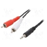 Cablu Jack - RCA, 1.5m, LOGILINK - CA1042