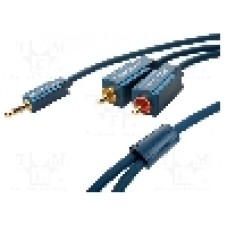 Cablu Jack - RCA, 3m, CLICKTRONIC - 70468