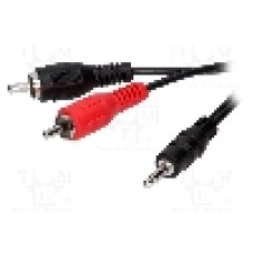 Cablu Jack - RCA, 5m, BQ CABLE - BQC-JPS2RP-0500