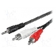 Cablu Jack - RCA, 5m, Goobay - 50195