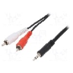 Cablu Jack - RCA, 5m, LOGILINK - CA1043
