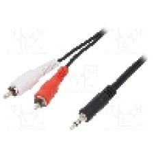 Cablu Jack - RCA, 5m, LOGILINK - CA1043